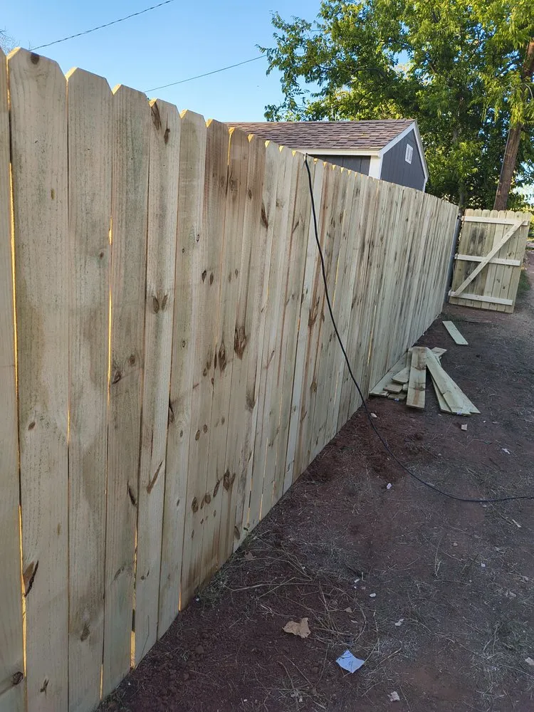 Quality chain link fencing for homes in Abilene, TX by TM Services