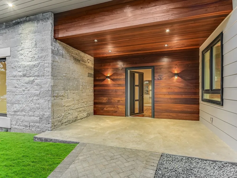 Trusted wood fence service for homes in Austin, TX by Transformations Custom Build