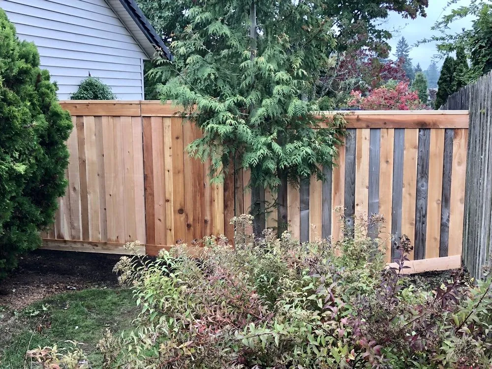 Professional wood fence service for homes in Gresham, OR by Underway Construction