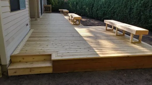 Trusted wood fence service for homes in Gresham, OR by Underway Construction