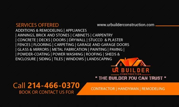 UrBuilder Construction Logo