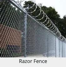 Top-rated fence installation service in Industry, CA - USA razor