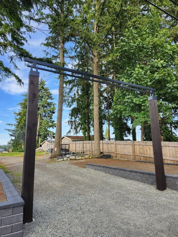 Professional chain link fencing for homes in Enumclaw, WA by Webley Made