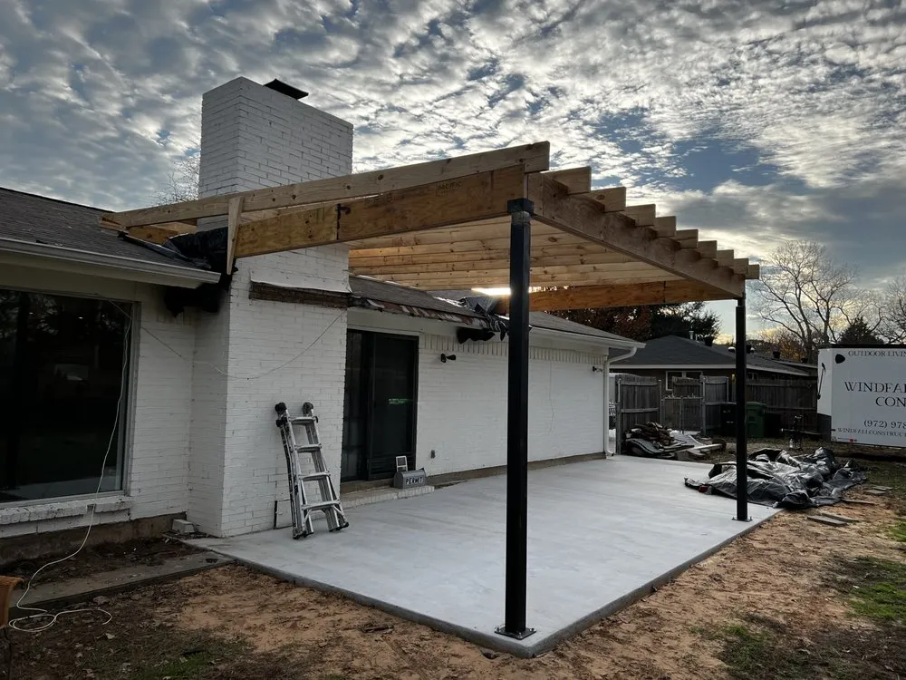 Trusted wood fence service in Fort Worth, TX by Windfall Construction