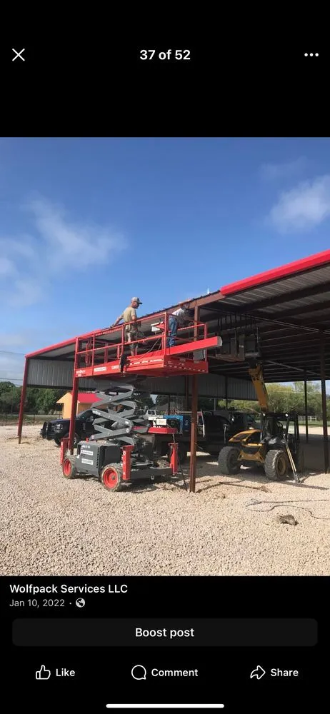 Local wood fence service for homes in Brock, TX by Wolfpack Services
