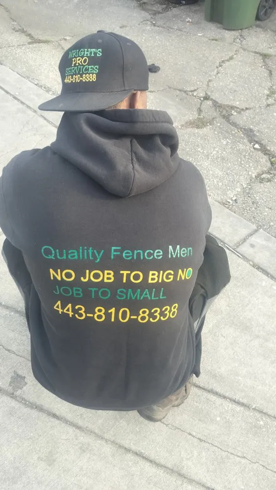 Local wood fence service in Baltimore, MD by Wright Pro Services