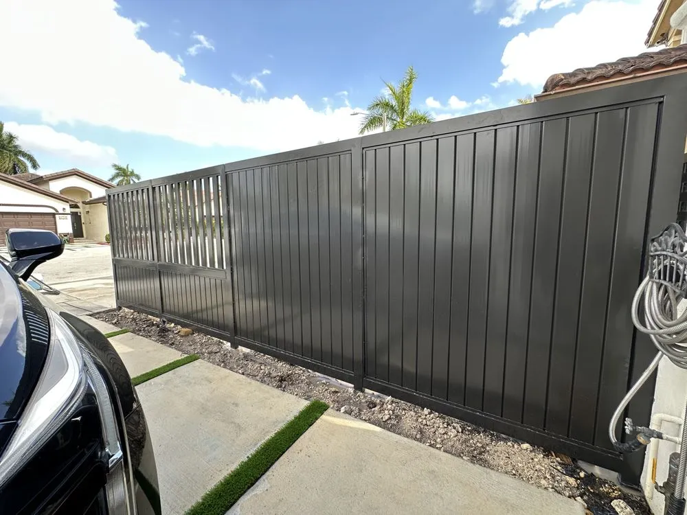 Professional chain link fencing for homes in Miami, FL by Y3J'S