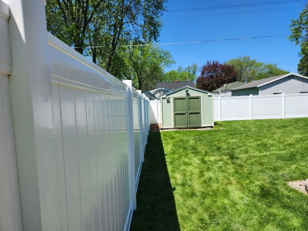 Reliable fence installation for homes in Menasha, WI by Yard Elevations